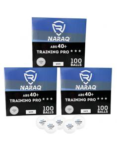 Balles NARAQ 3*** Training PRO ABS 40+ pack 300