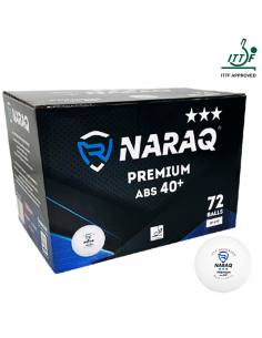 Pelotas NARAQ ITTF 3*** Premium 40+ Pack 72