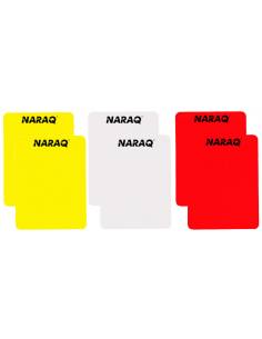 Tarjetas de arbitro NARAQ