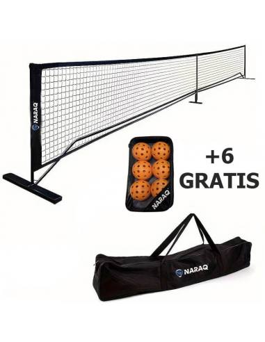 Rede de Pickleball NARAQ PK Pro + 6 Pelotas