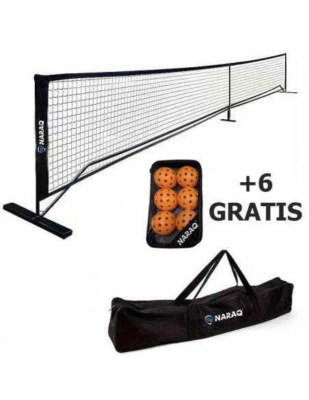Filet de Pickleball NARAQ PK Pro + 6 Balles