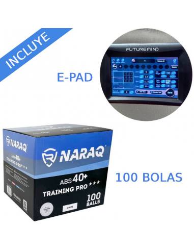 Robot NARAQ RoboPing Omni Pro S + 100 Bolas