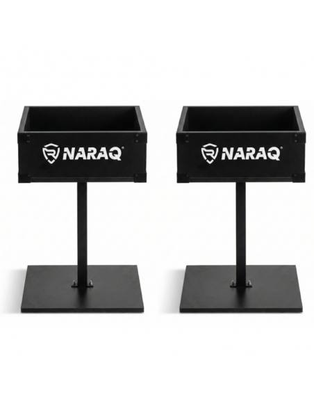 * NARAQ Towelbox wood Pack 2