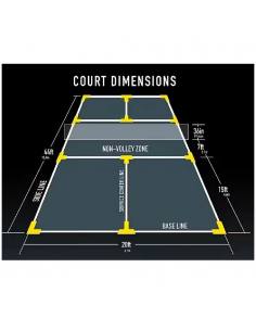 Marcador de Campo de Pickleball NARAQ