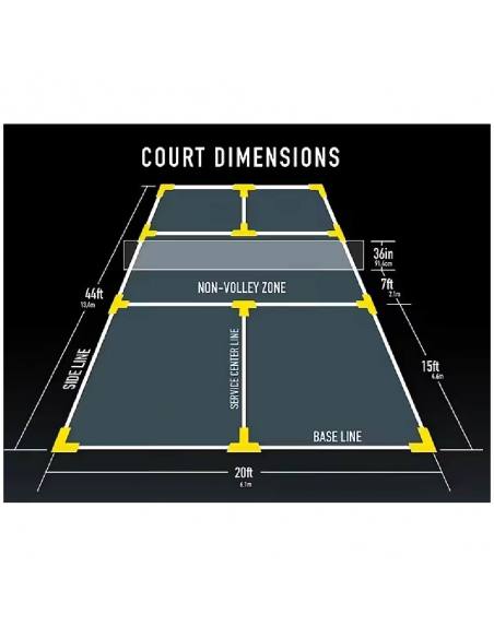 NARAQ Pickleball Field Marker