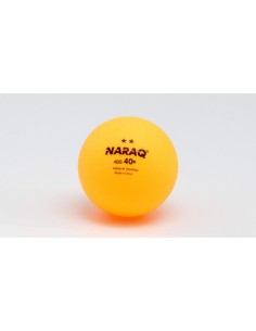 Plastic ball NARAQ 2** Premium Training 40+ ABS pack 300 Orange 2