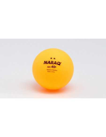 Pelotas NARAQ 2** Premium Training 40+ ABS pack 300 naranjas