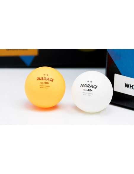 Pelotas NARAQ 2** Premium Training 40+ ABS pack 300 naranjas