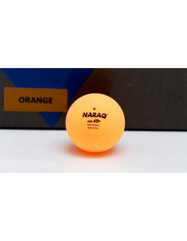 Bolas NARAQ 1* Basic Training 40+ ABS pack 300 laranja