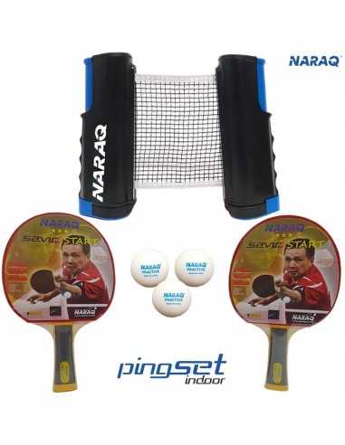NARAQ PingSet Indoor 2 raquetas