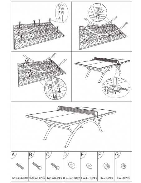 Table NARAQ GARDEN Pro Outdoor