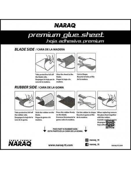 * Hoja adhesiva NARAQ Premium Duo