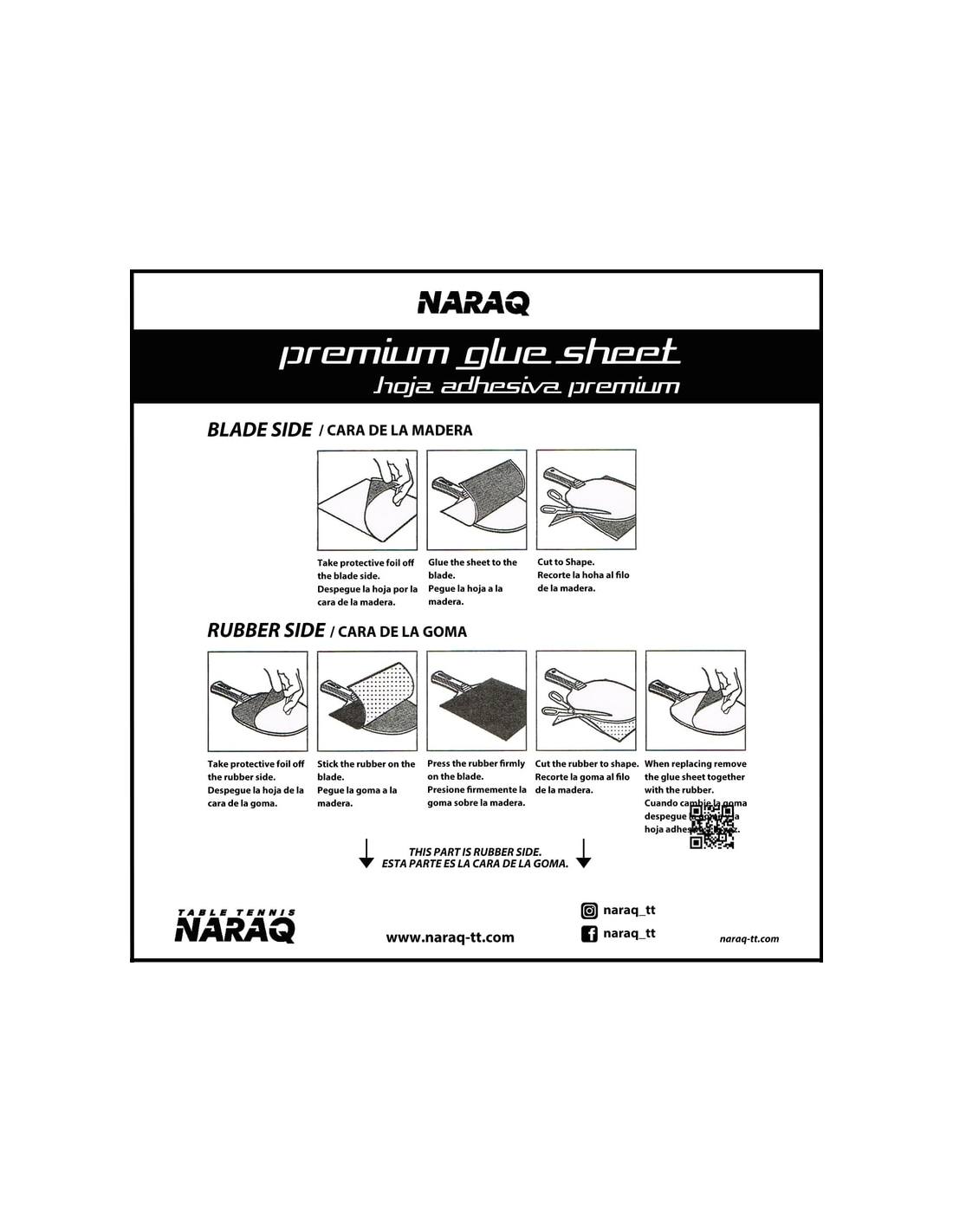 * NARAQ Glue Sheet Premium Duo
