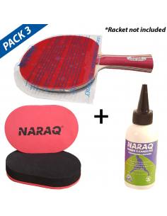 Nettoyant NARAQ + Eponge + feuille protector double