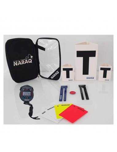 Set Arbitro completo NARAQ Full Pro + saco