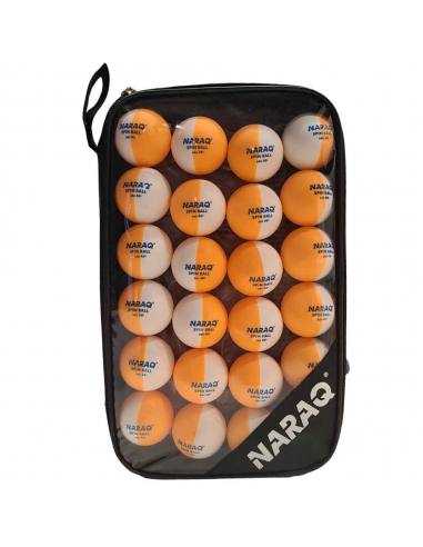 Bolas NARAQ Spin Ball Bicolor ABS + estojo pack 24